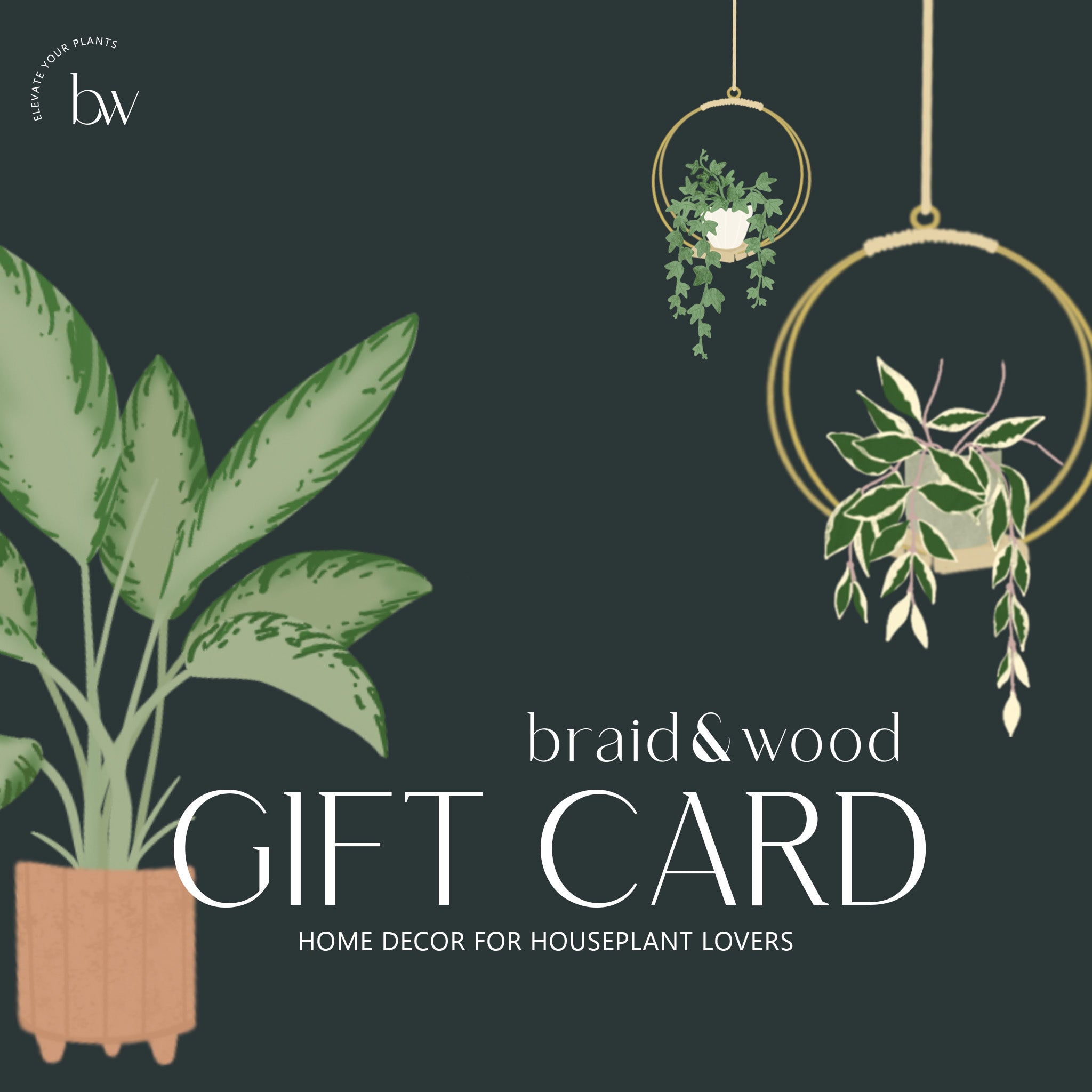 Braid &amp; Wood Gift Card