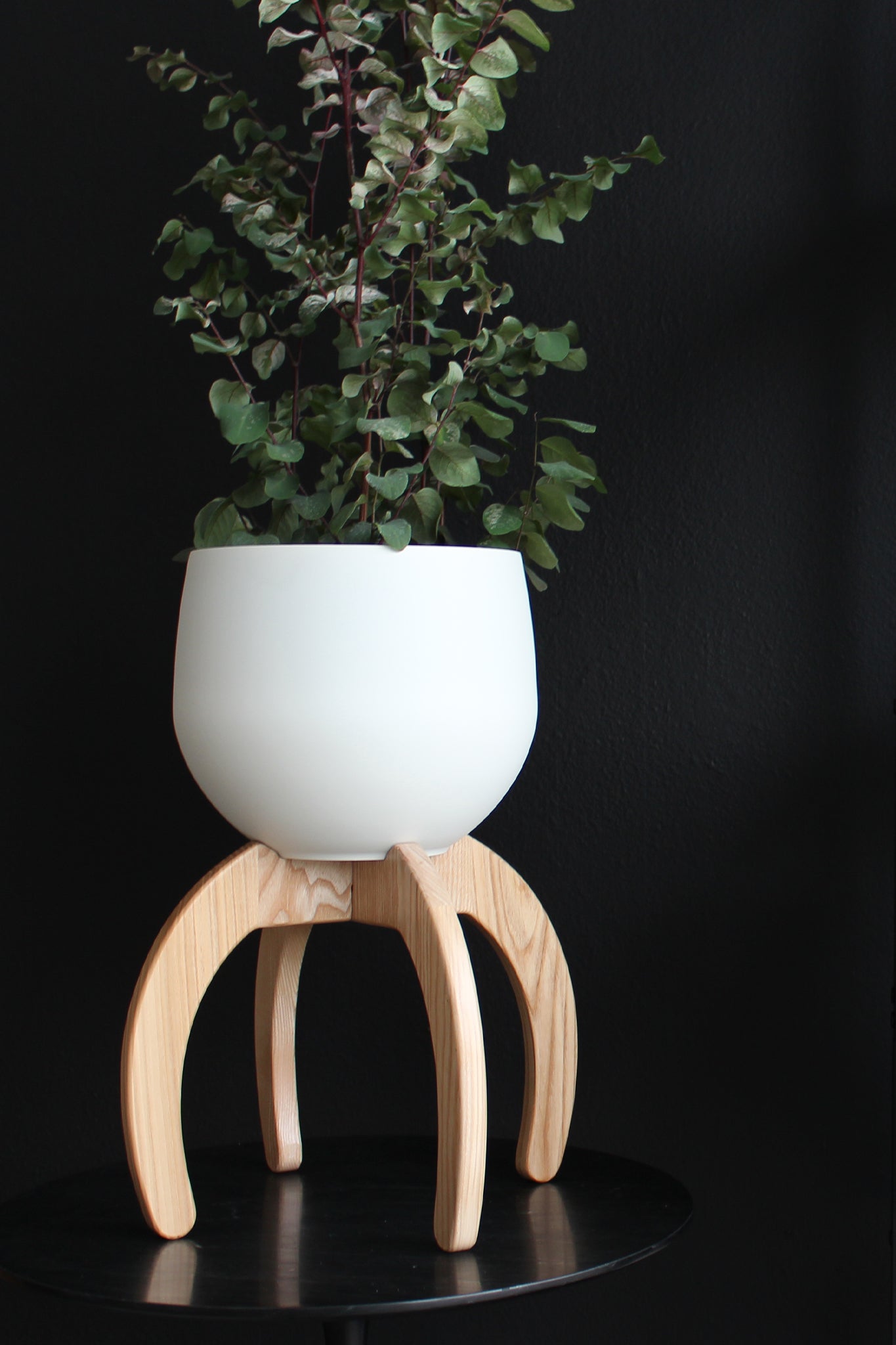 Nested Plant Stand + Pot Duo