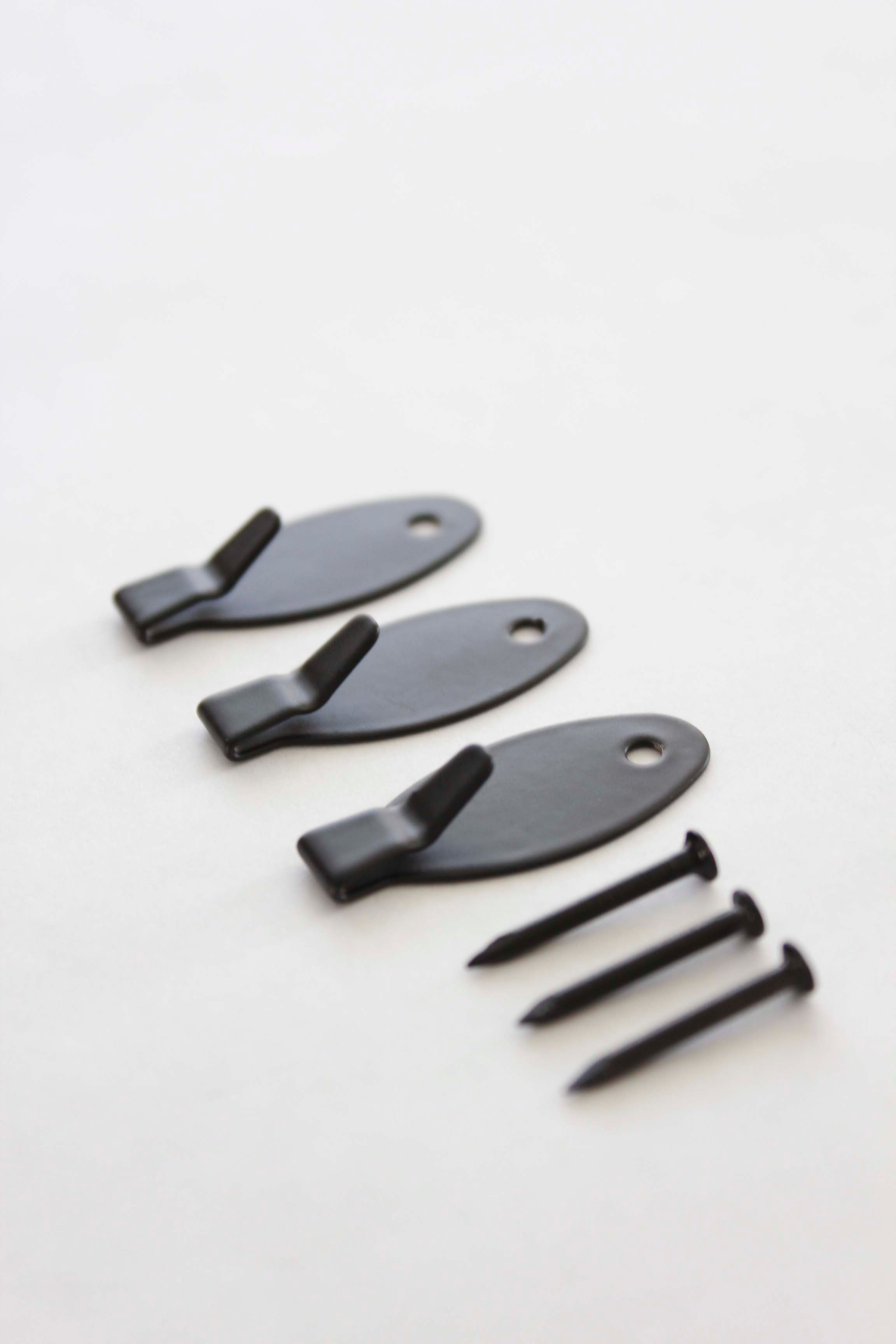 Oval Wall Hook - Set of 3