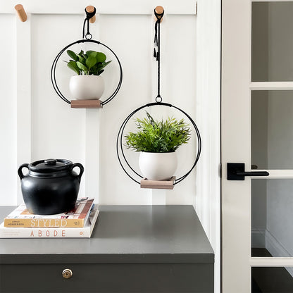 Dark Hanging Planter