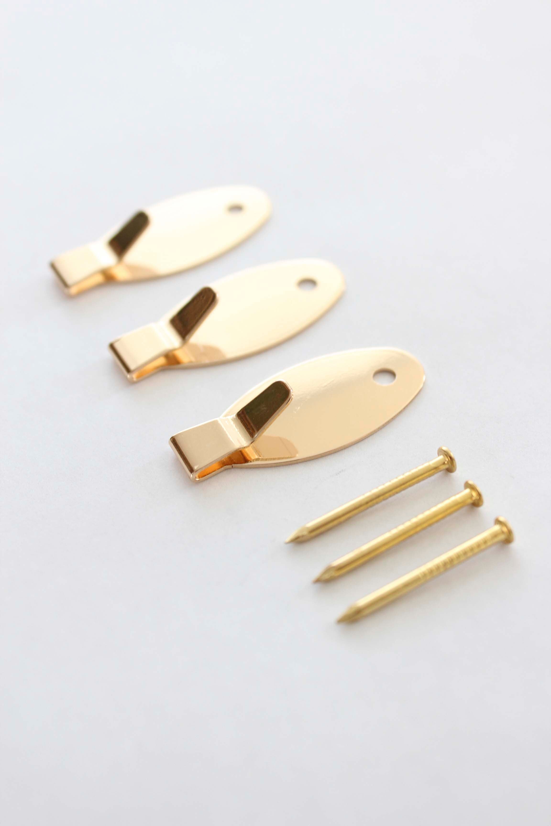 Oval Wall Hook - Set of 3