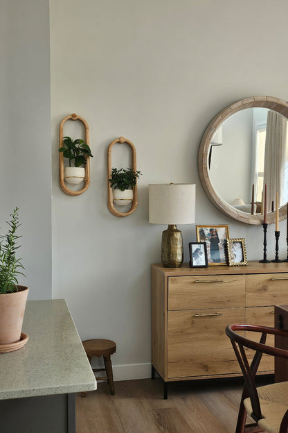 Frame Wall Planter + Pot Duo